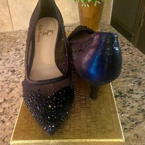 Lady Couture Black Silk Pump Size 37 🖤